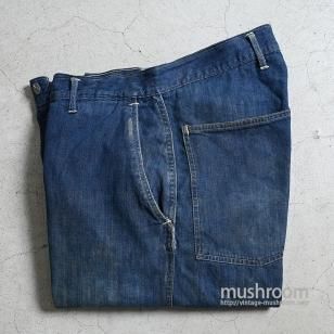 U.S.ARMY DUNGAREE DENIM TROUSERSDARK COLOR  GOOD CONDITION