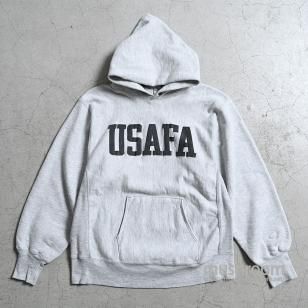 CHAMPION USAFA REVERSE WEAVE HOODY1980'S/VERY GOOD CONDITION/LARGE