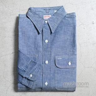BIG MAC L/S CHAMBRAY SHIRTSZ 15 1/2/DEADSTOCK