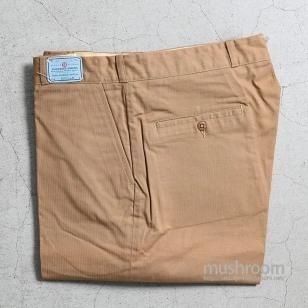 STRONG RELIABLE HBT WORK TROUSERSW34L29/DEADSTOCK