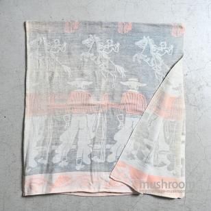 OLD WESTERN-PATTERN BLANKET（1940'S）