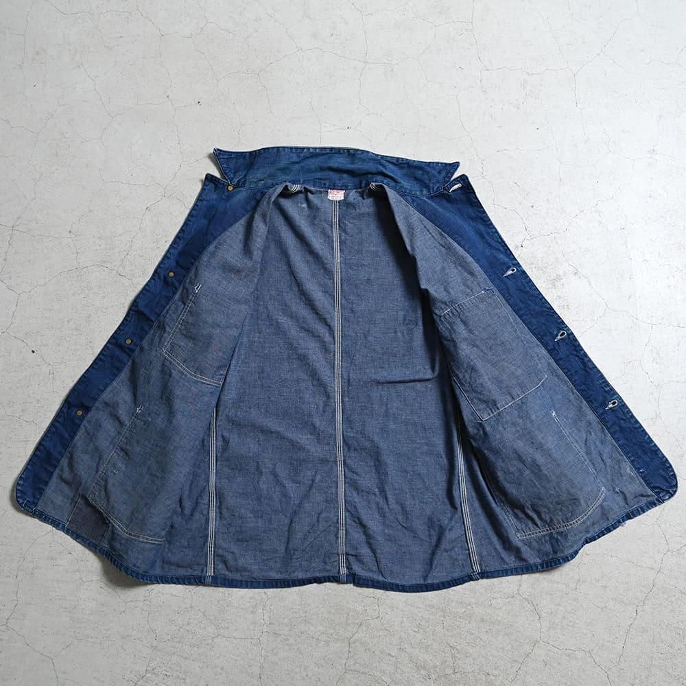 FREELAND DENIM COVERALL（1940'S/DARK COLOR/SZ 44） - 古着屋