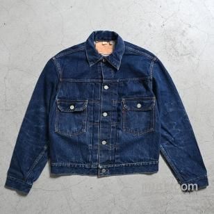 LEVI'S 507XX DENIM JACKETSZ 40/DARK COLOR