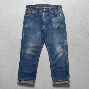 Lee 101Z RIDERS JEANSEarly 1960'S/SIDE BLK TAG/GOOD SUNFADE