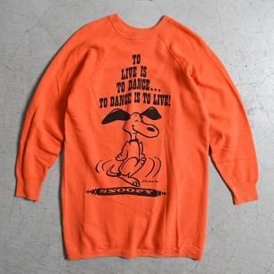 SPRUCE SNOOPY SWEAT SHIRT1960'S/VERY GOOD CONDITION/LARGE