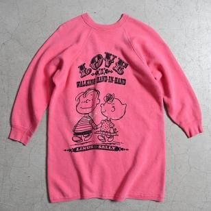 SPRUCE LINUS & SALLY SWEAT SHIRT1960'S/GOOD CONDITION/LARGE