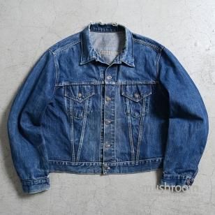 LEVI'S 557 DENIM JACKETSUPER BIG SIZE/GOOD FADE