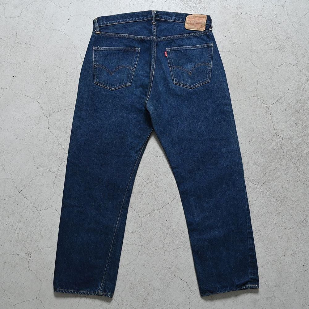 LEVI'S 501 BIGE JEANS（W38L32/DARK COLOR） - 古着屋