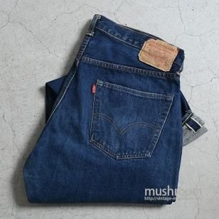 LEVI'S 501 BIGE JEANSW38L32/DARK COLOR