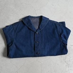 WW2 U.S.NAVY DANGAREE DENIM JACKET WITH STENCILDARK COLOR