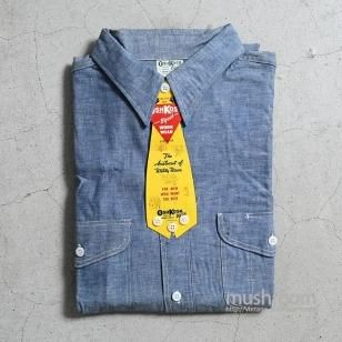 OSH KOSH CHAMBRAY WORK L/S SHIRTDEADSTOCK/SZ 16 1/2 REG