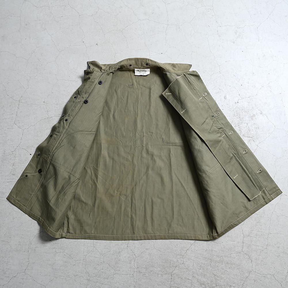 WW2 USMC P-44 HBT UTILITY JACKET（SZ 42/DEADSTOCK） - 古着屋