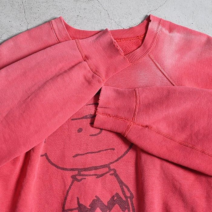 OLD ”CHARLIE BROWN” SWEAT SHIRT（1960'S/AMAZING SUNFADE