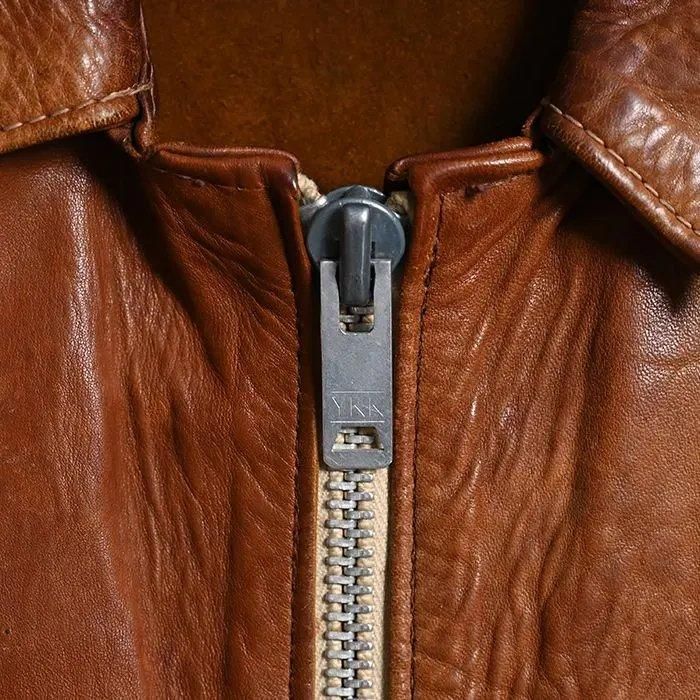 EAST WEST LEATHER JACKET（GOOD CONDITION） - 古着屋