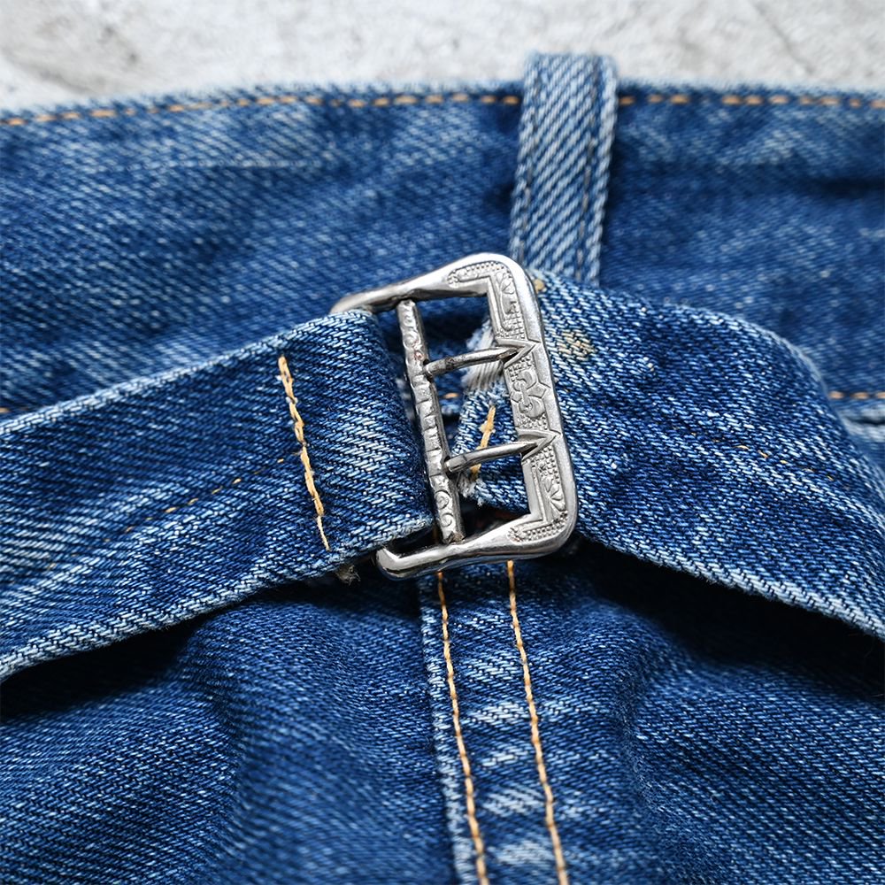 JCP.CO FOREMOST JEANS WITH BUCKLEBACK（AMAZING REPAIR） - 古着屋 ｜  mushroom(マッシュルーム)　ヴィンテージクロージングストア