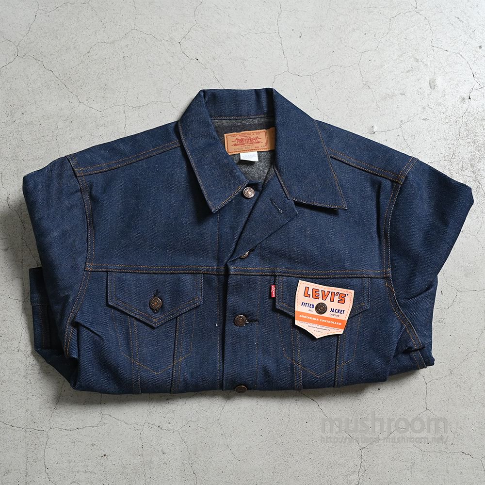 LEVI'S 70505-0317 DENIM JACKET（DEADSTOCK/SZ 48） - 古着屋 ｜ mushroom(マッシュルーム)  ヴィンテージクロージングストア