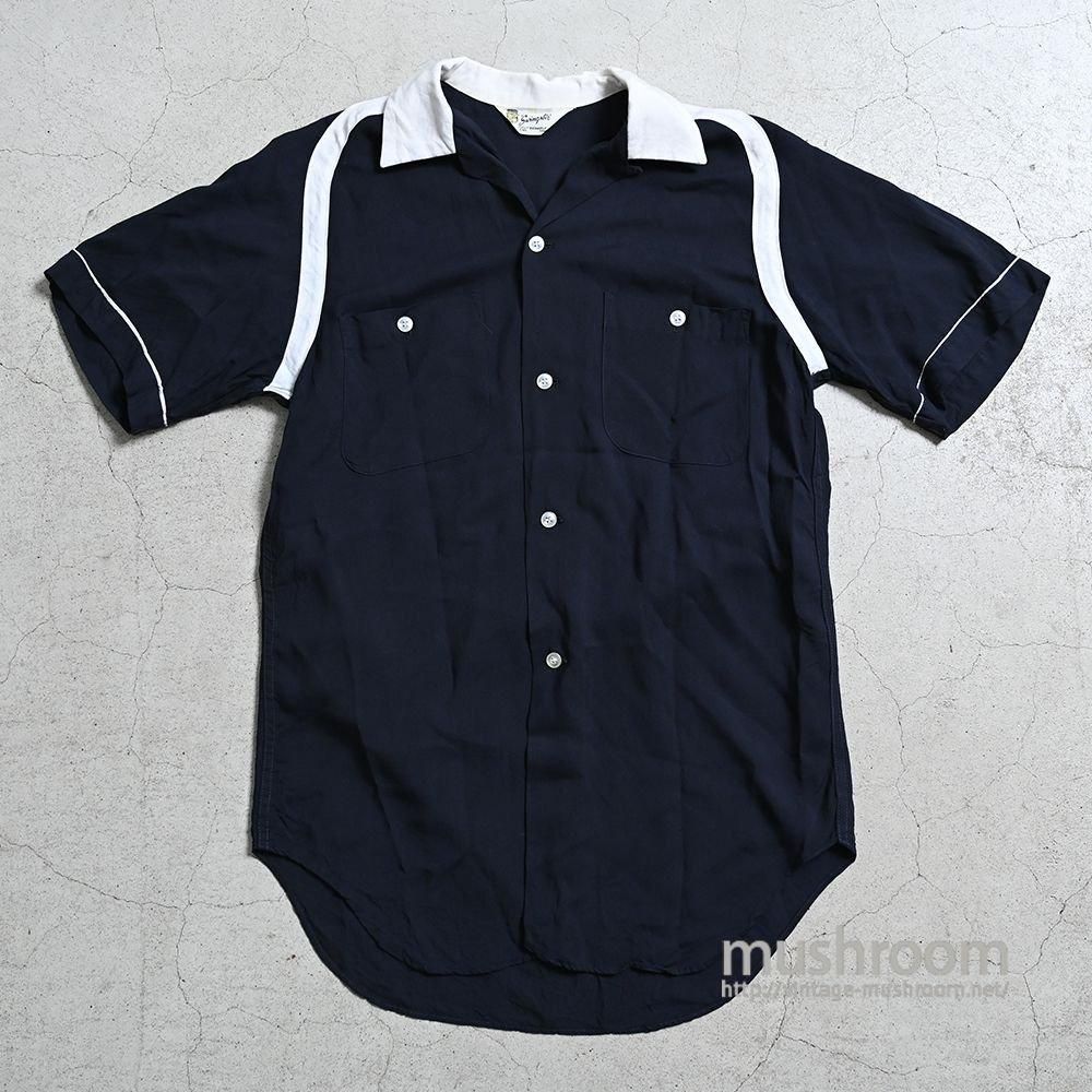 Swingster S/S BOWLING SHIRT WITH EMBROIDERY（GOOD CONDITION