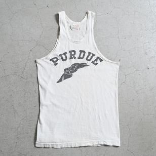 CHAMPION PURDUE TANK TOP1940'S/BIG RUNNING TAG/MEDIUM