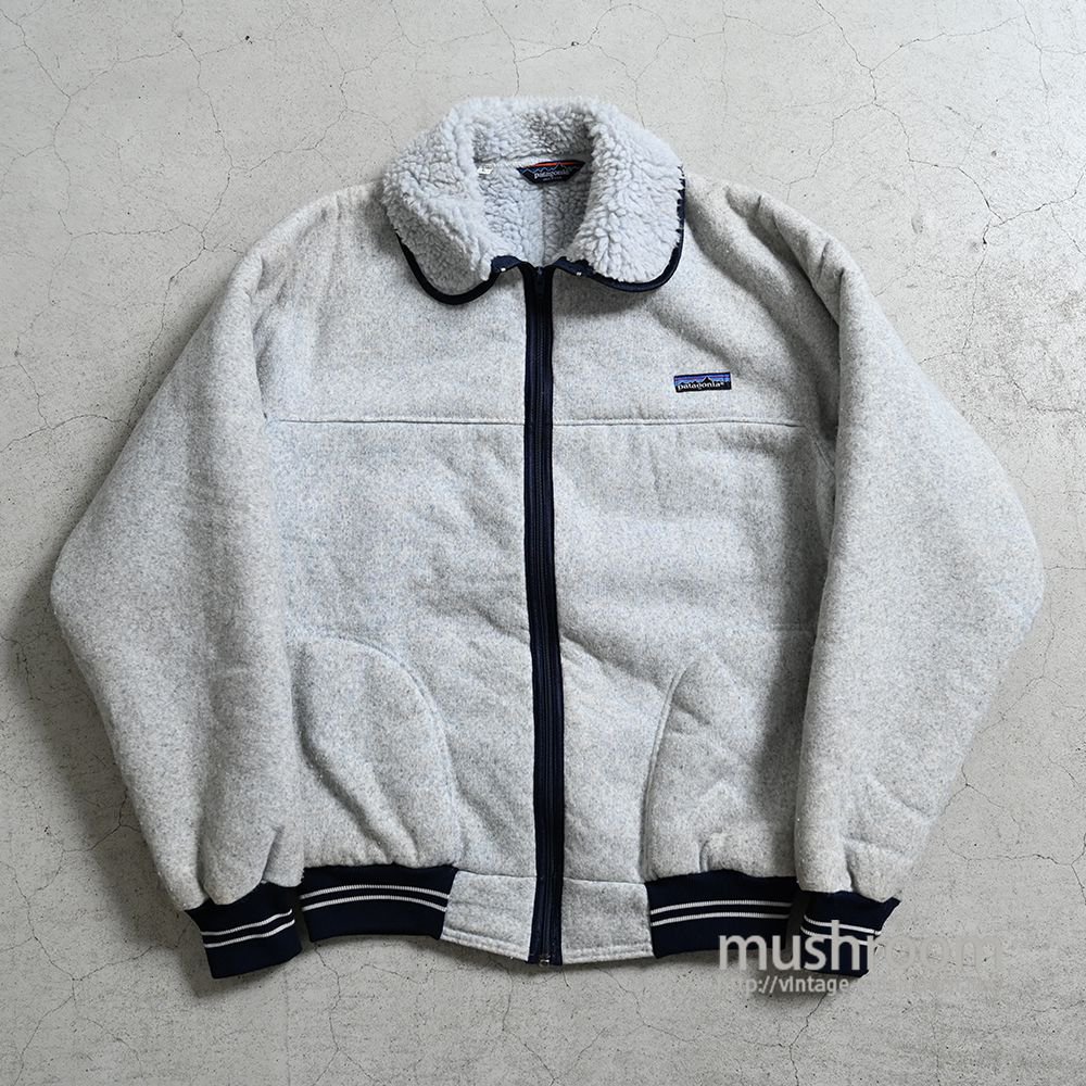 PATAGONIA F/Z PILE JACKET（RARE DETAIL/GOOD CODITION/LARGE） - 古着屋 ｜  mushroom(マッシュルーム) ヴィンテージクロージングストア