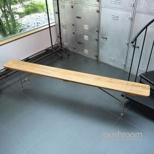 WW2 U.S.NAVY FOLDING WOOD BENCHVERY GOOD CONDITION