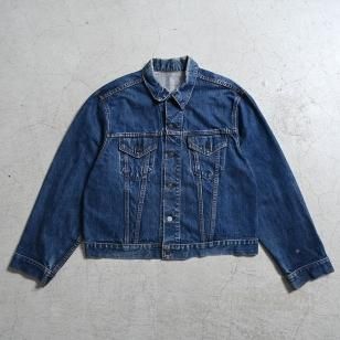 LEVI'S 70505-0217 BIGE DENIM JACKETMAYBE..SZ 50/SUPER BIG SIZE