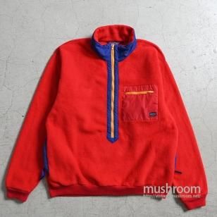 PATAGONIA PULL-OVER FLEECE JACKET1980'S/LARGE