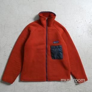 PATAGONIA FULL-ZIP PILE JACKET1980'S/GOOD CONDITION/LARGE