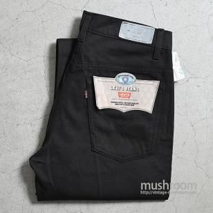 LEVI'S 509-1259 BLACK COTTON PANTS'82/DEADSTOCK/W32L32