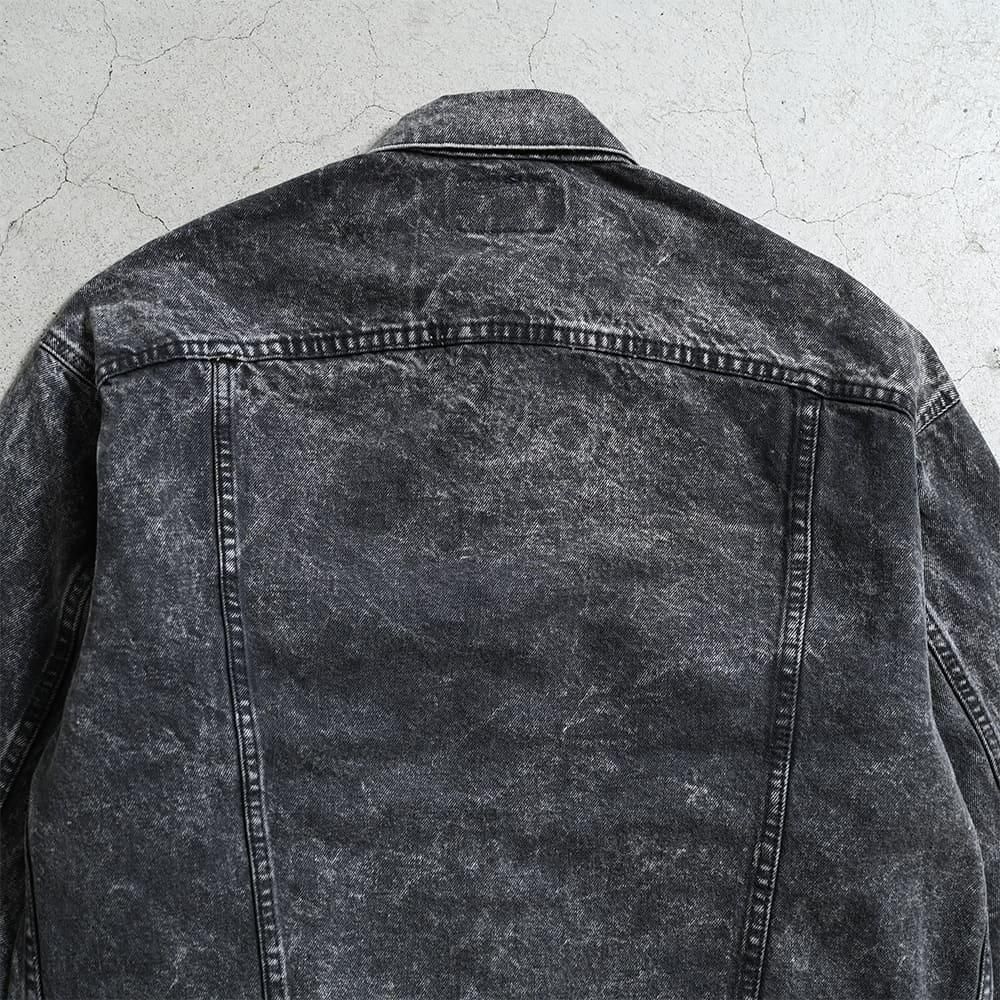 ジャケット・アウター 80s Levi's 70507-0270 black denim jacket LEVI'S 70507-0270 BLACK DENIM JACKET（MEDIUM） - 古着屋