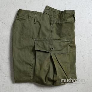 WW2 U.S.ARMY M-43 HBT TROUSERSGOOD CONDITION/W32L33
