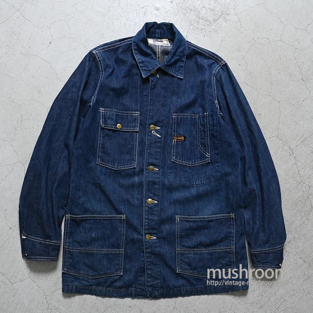 BIG SMITH DENIM COVERALL（SZ 38 MEDIUM/DARK COLOR） - 古着屋