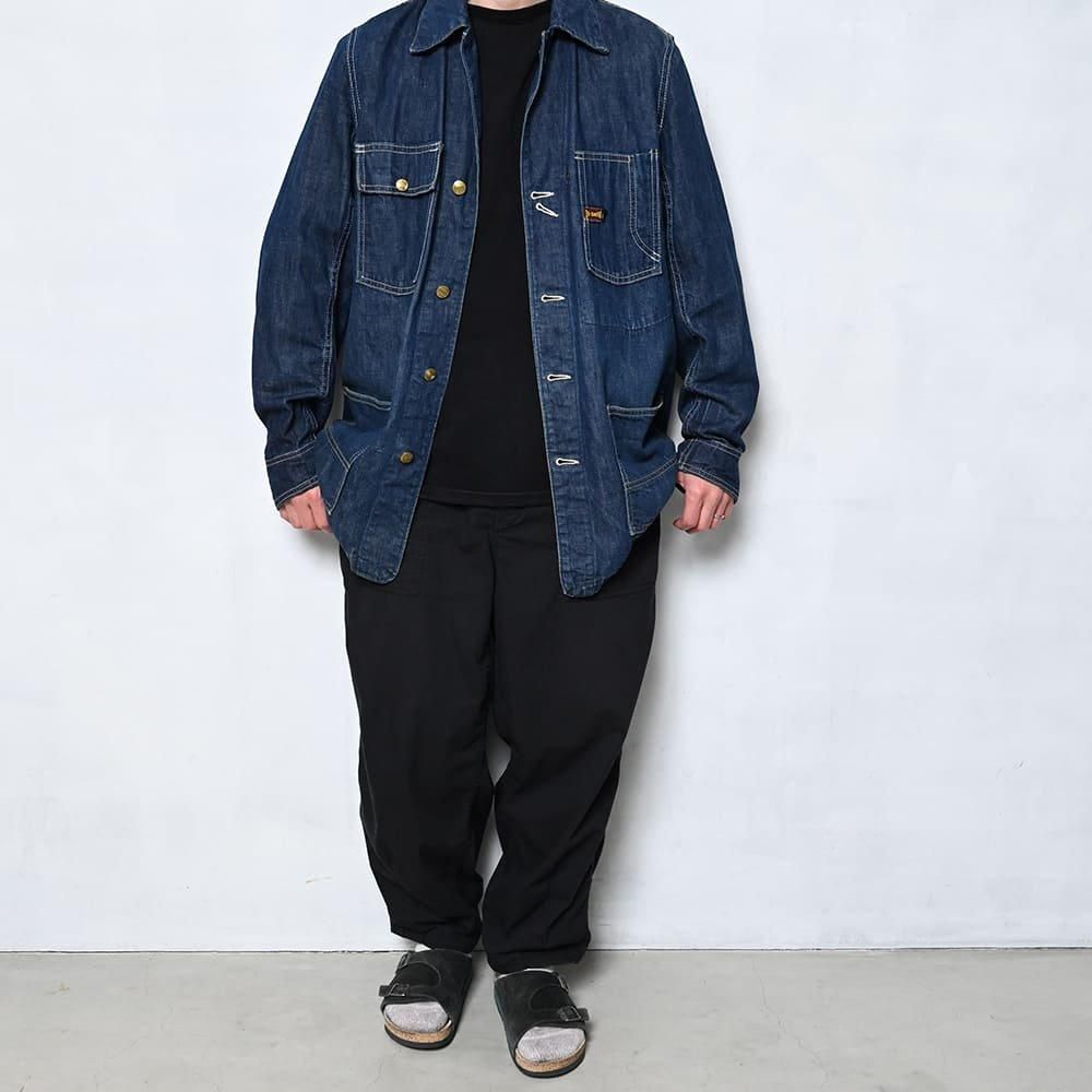 BIG SMITH DENIM COVERALL（SZ 38 MEDIUM/DARK COLOR） - 古着屋