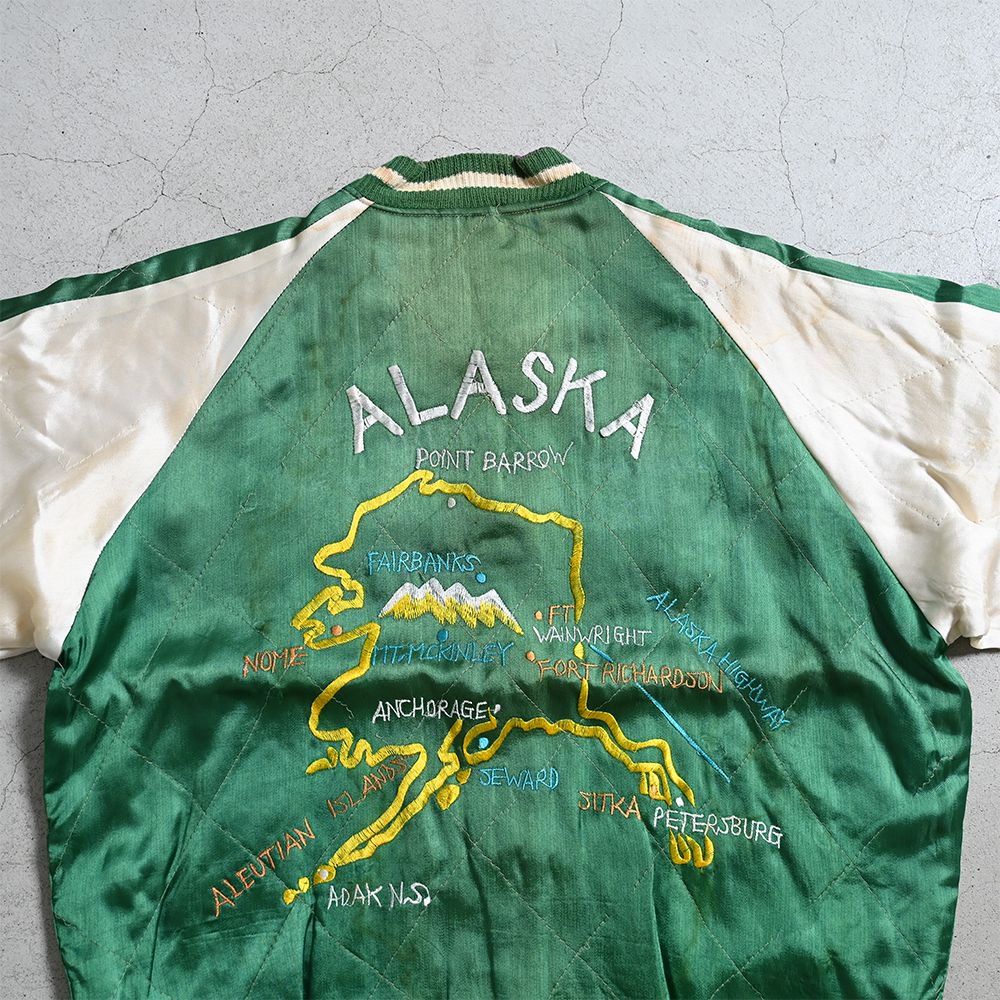 ALASKA SOUVENIR JACKET（1950'S/BIG SIZE/GOOD CONDITION） - 古着屋 