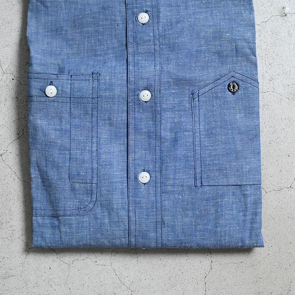 BIG YANK CHAMBRAY WORK SHIRT WITH MOUNTAIN POCKET（DEADSTOCK
