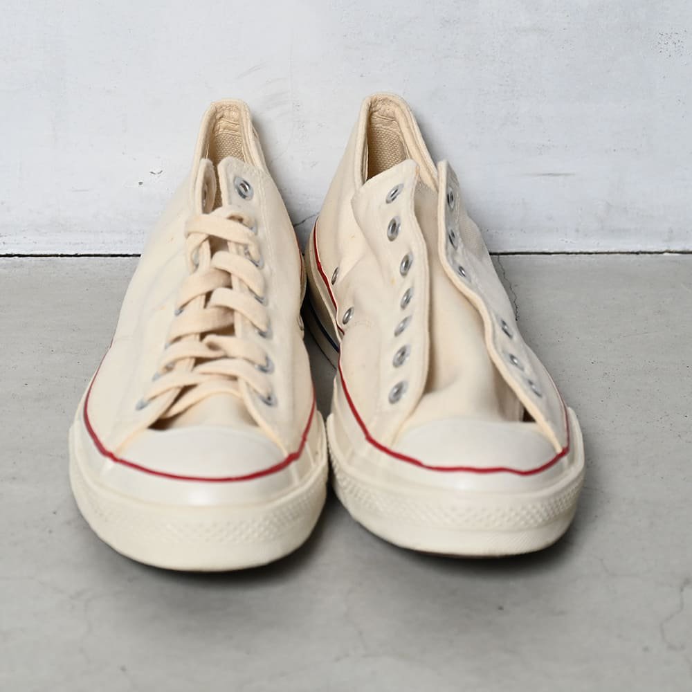 CONVERSE CHUCK TAYLOR Lo CANVAS SHOES WITH BOX（1960'S/DEADSTOCK/SZ 12） -  古着屋 ｜ mushroom(マッシュルーム) ヴィンテージクロージングストア