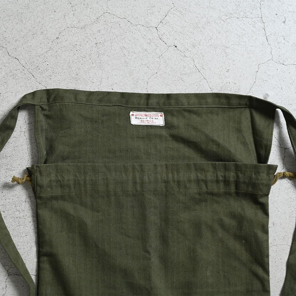大人上品なおすすめコーデ WW2 AMERICAN RED CROSS HBT APRON BAG（DEADSTOCK） - 古着屋 バッグ