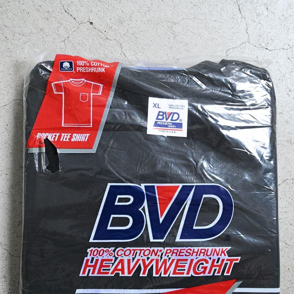 BVD PACK T-SHIRT WITH POCKET（X-LARGE/DEADSTOCK） - 古着屋 ｜ mushroom ...