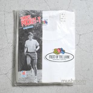 FRUIT OF THE LOOM PACK T-SHIRT WITH POCKETWHITE/LARGE/DEADSTOCK