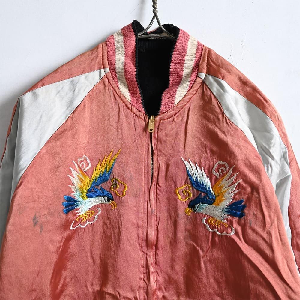 JAPAN BLK CORDUROY SOUVENIR JACKET（UNUSUAL FABRIC/GOOD