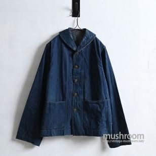 U.S.NAVY DANGAREE DENIM JACKET WITH METAL BUTTONSZ 40/GOOD CONDITION