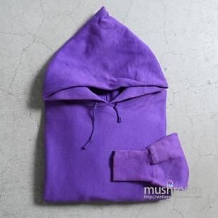 CHAMPION PLAIN REVERSE WEAVE HOODYDEADSTOCK/PURPLE/LARGE