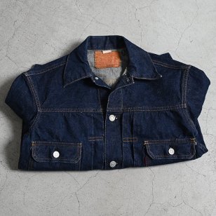 LEVI'S 507XX DENIM JACKET WITH LEATHER PATCHONE SIDE TAB/MINT CONDITION