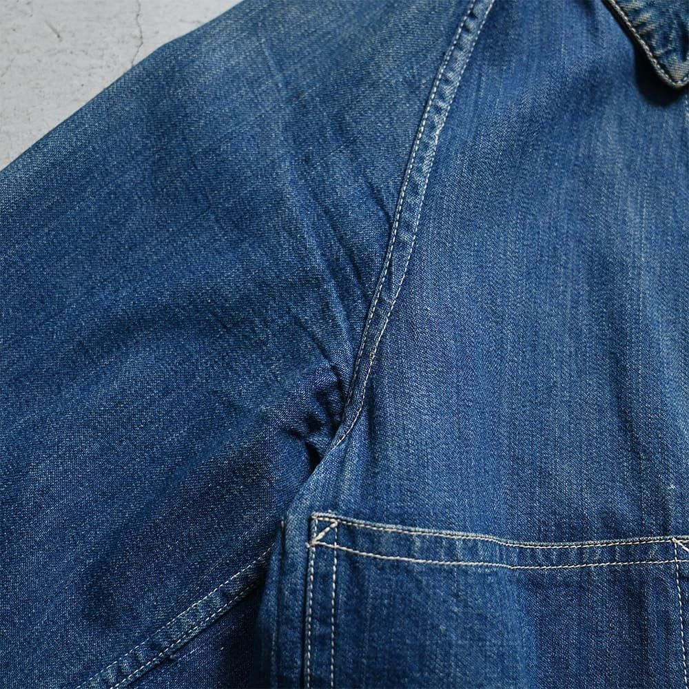 SWEET-ORR DENIM COVERALL(1920'S/UNIQUE POCKET & CHANGE SWEET-ORR DENIM COVERALL(1920'S/UNIQUE POCKET & CHANGE