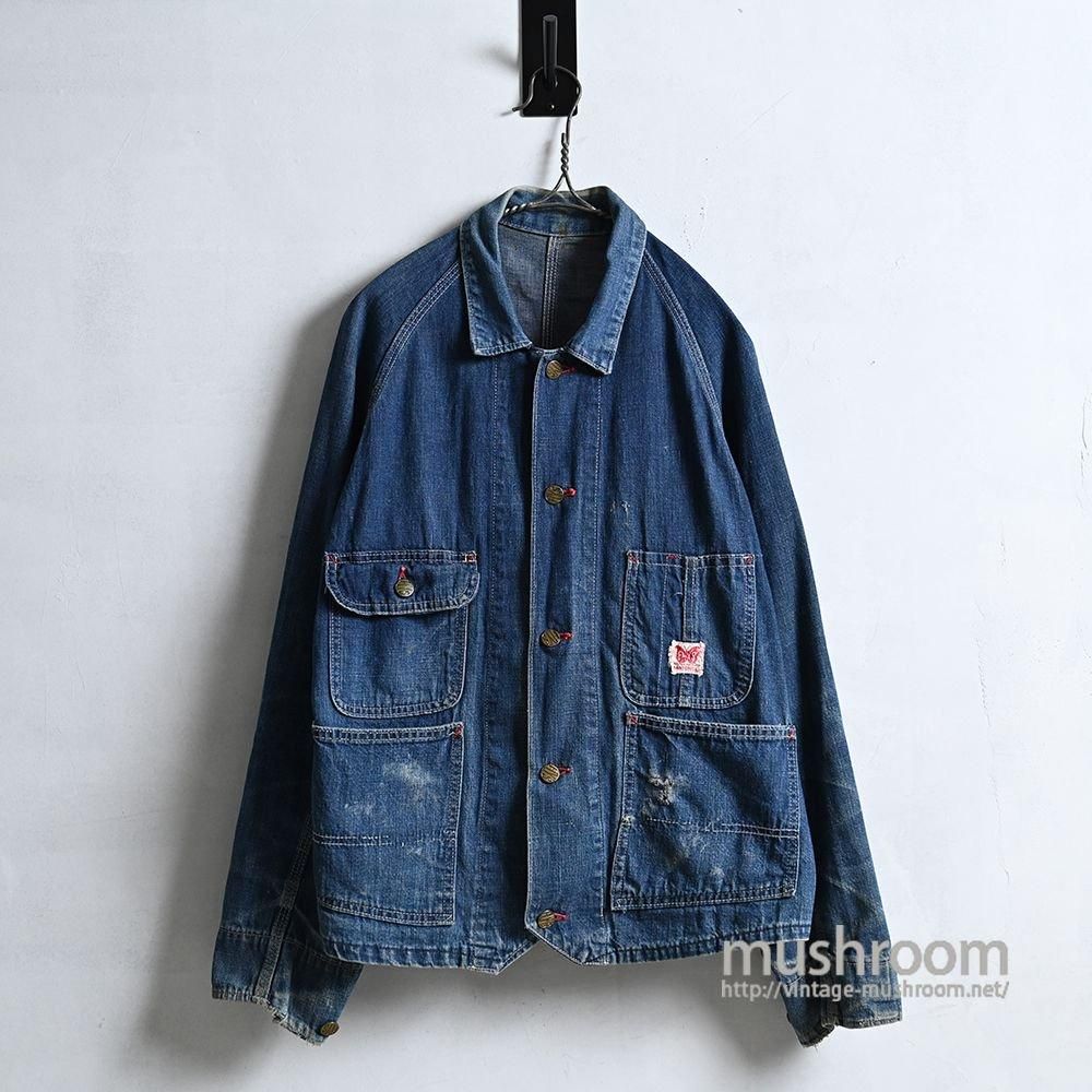 FLY'S SHORT DENIM COVERALL（1950'S/GOOD INDIGO） - 古着屋