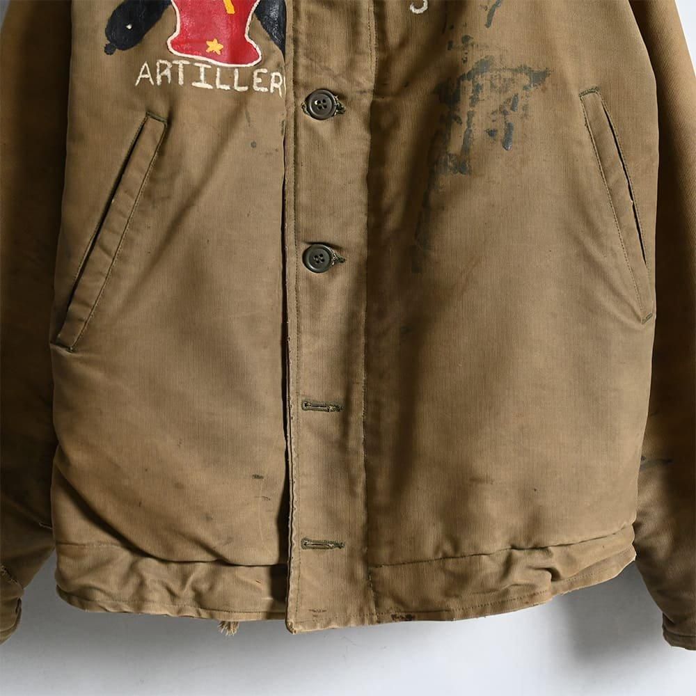 WW2 U.S.NAVY(USMC)N-1 DECK JACKET WITH SQUADRON PATCH WW2 U.S.NAVY(USMC)N-1 DECK JACKET WITH SQUADRON PATCH