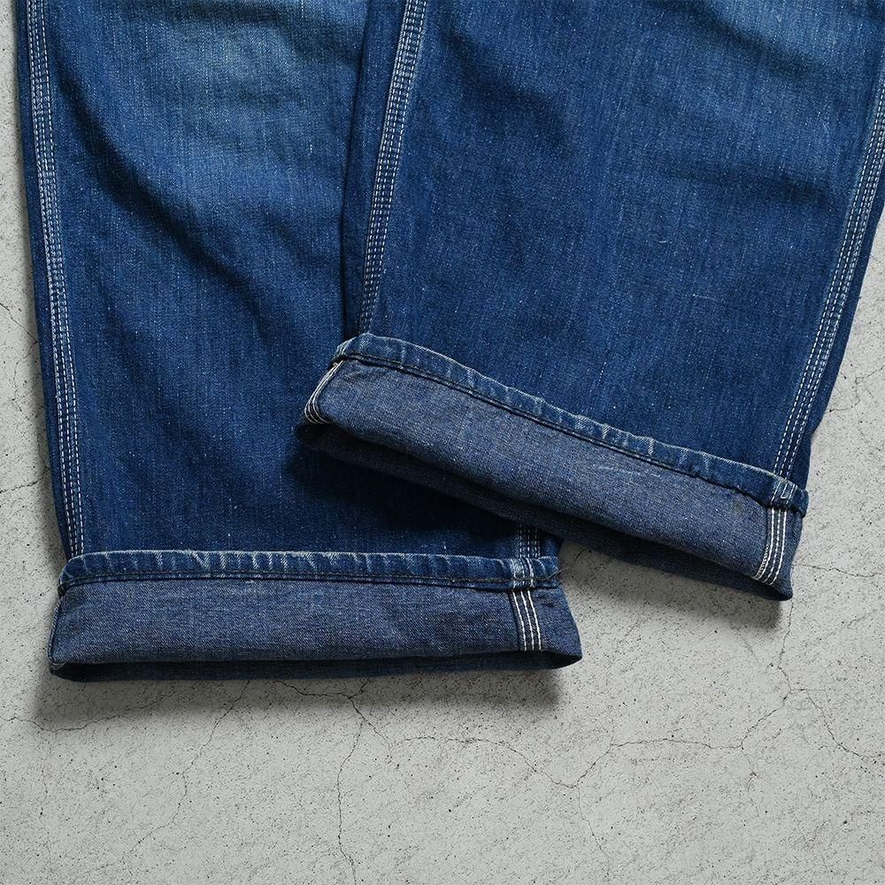Lee 11W DENIM PAINTER PANTS（1950'S/GOOD INDIGO） - 古着屋