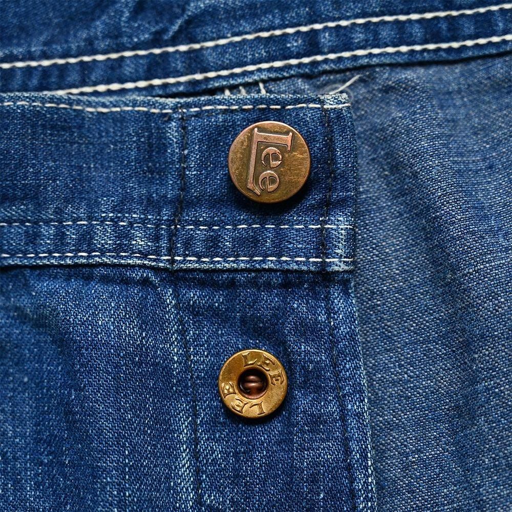 Lee 11W DENIM PAINTER PANTS（1950'S/GOOD INDIGO） - 古着屋