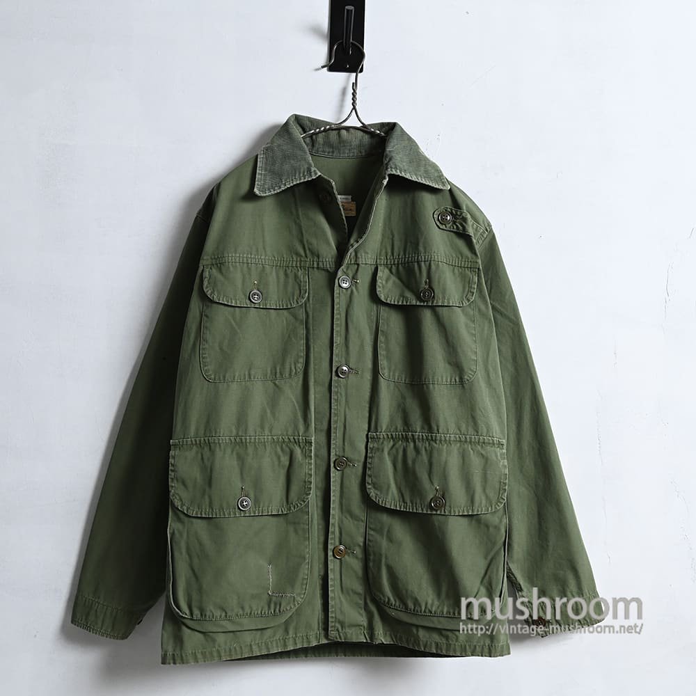 L.L.BEAN WARDEN JACKET（1960'S/SZ 36-LONG/GOOD CONDITION） - 古着屋 ｜  mushroom(マッシュルーム)　ヴィンテージクロージングストア