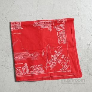 Lee ADVERTISING BANDANA1930'S/HOUSE MARK
