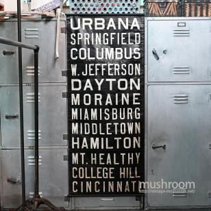 OLD BUS ROLL SIGNVERY GOOD CONDITION